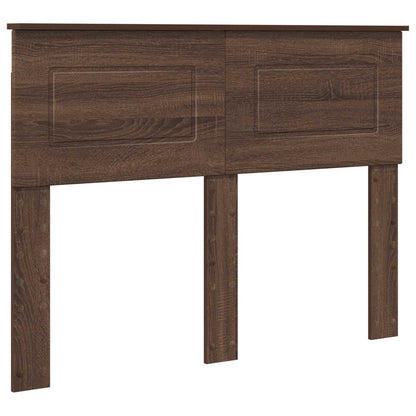 vidaXL Headboard Brown Oak Engineered wood
