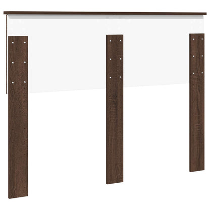 vidaXL Headboard Brown Oak Engineered wood