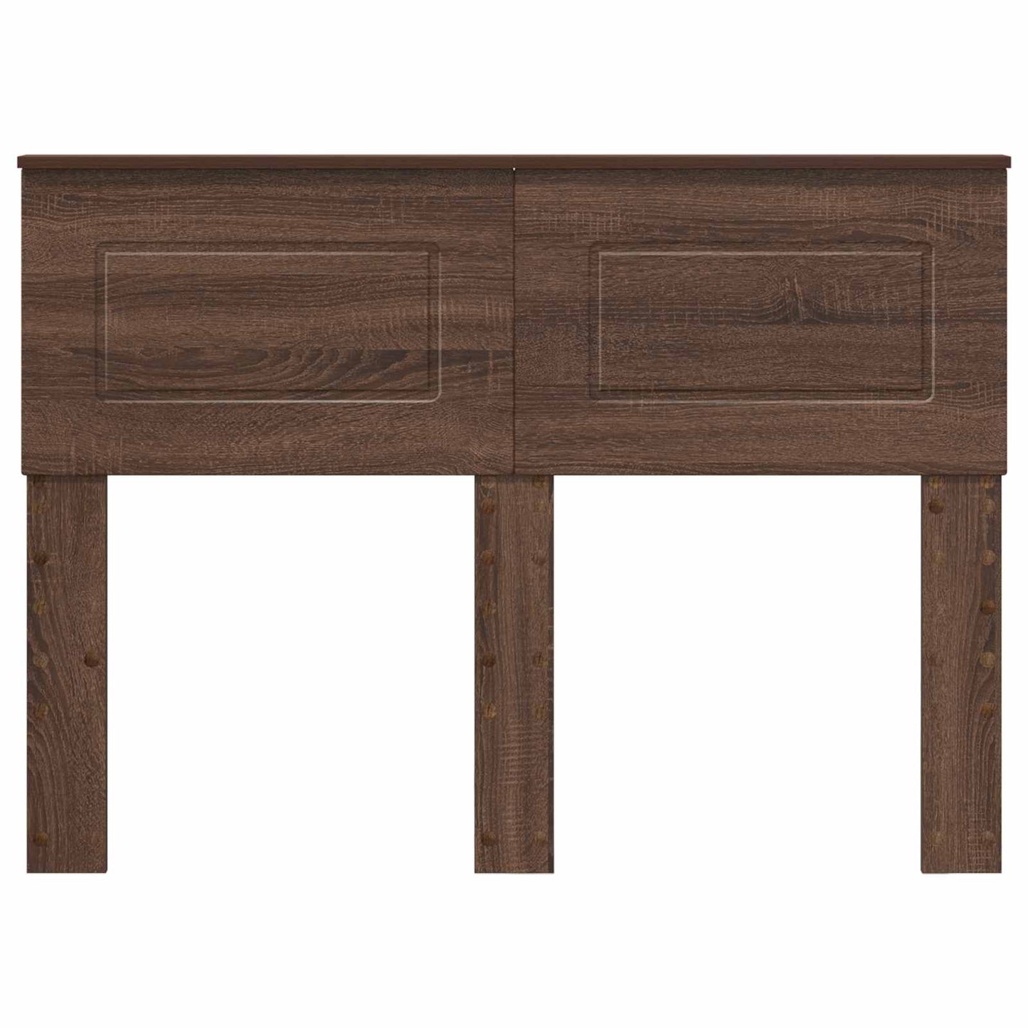 vidaXL Headboard Brown Oak Engineered wood