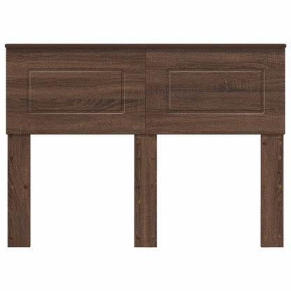 vidaXL Headboard Brown Oak Engineered wood