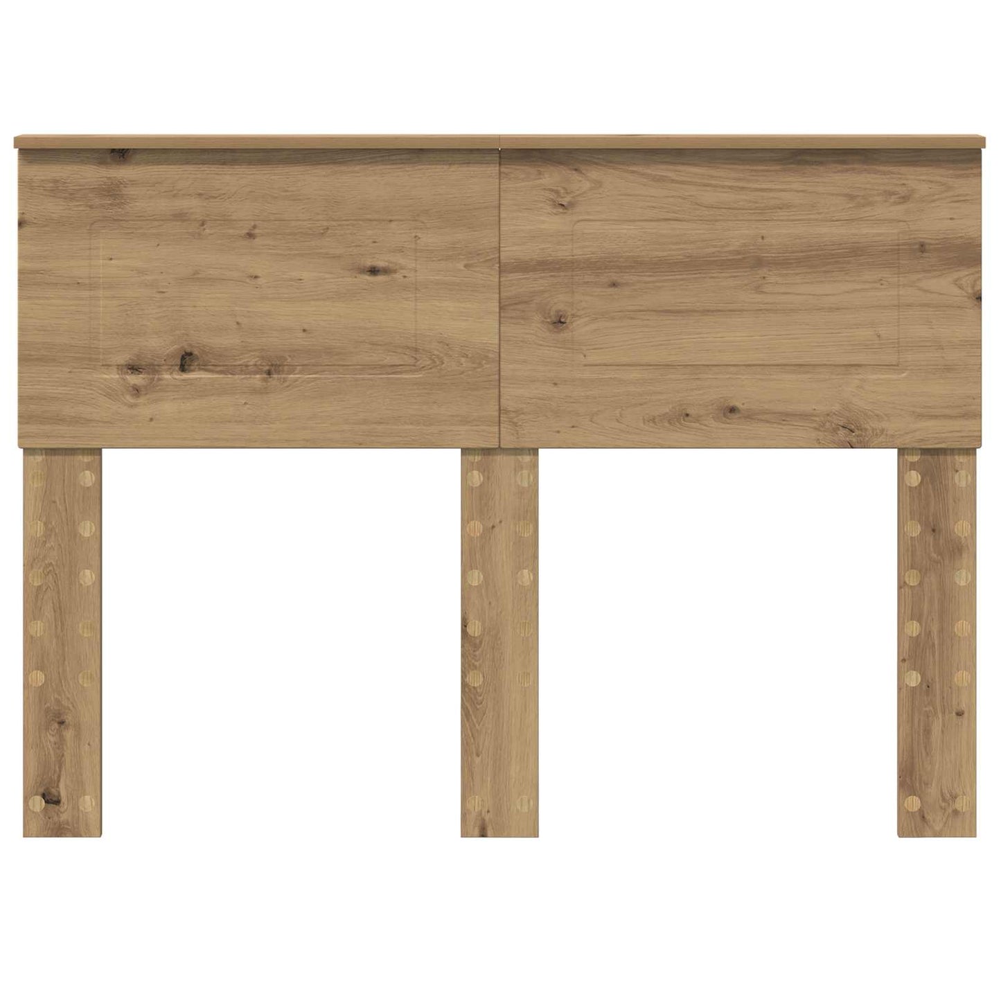 vidaXL Headboard Artisan Oak Engineered wood