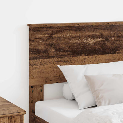 vidaXL Headboard Old Wood Engineered wood