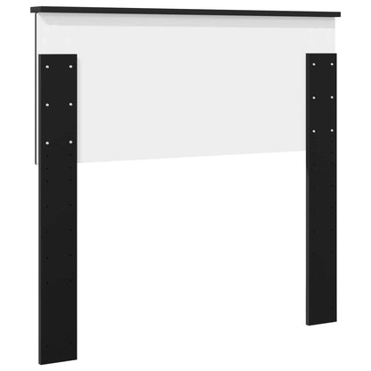 vidaXL Headboard Black Oak Engineered wood