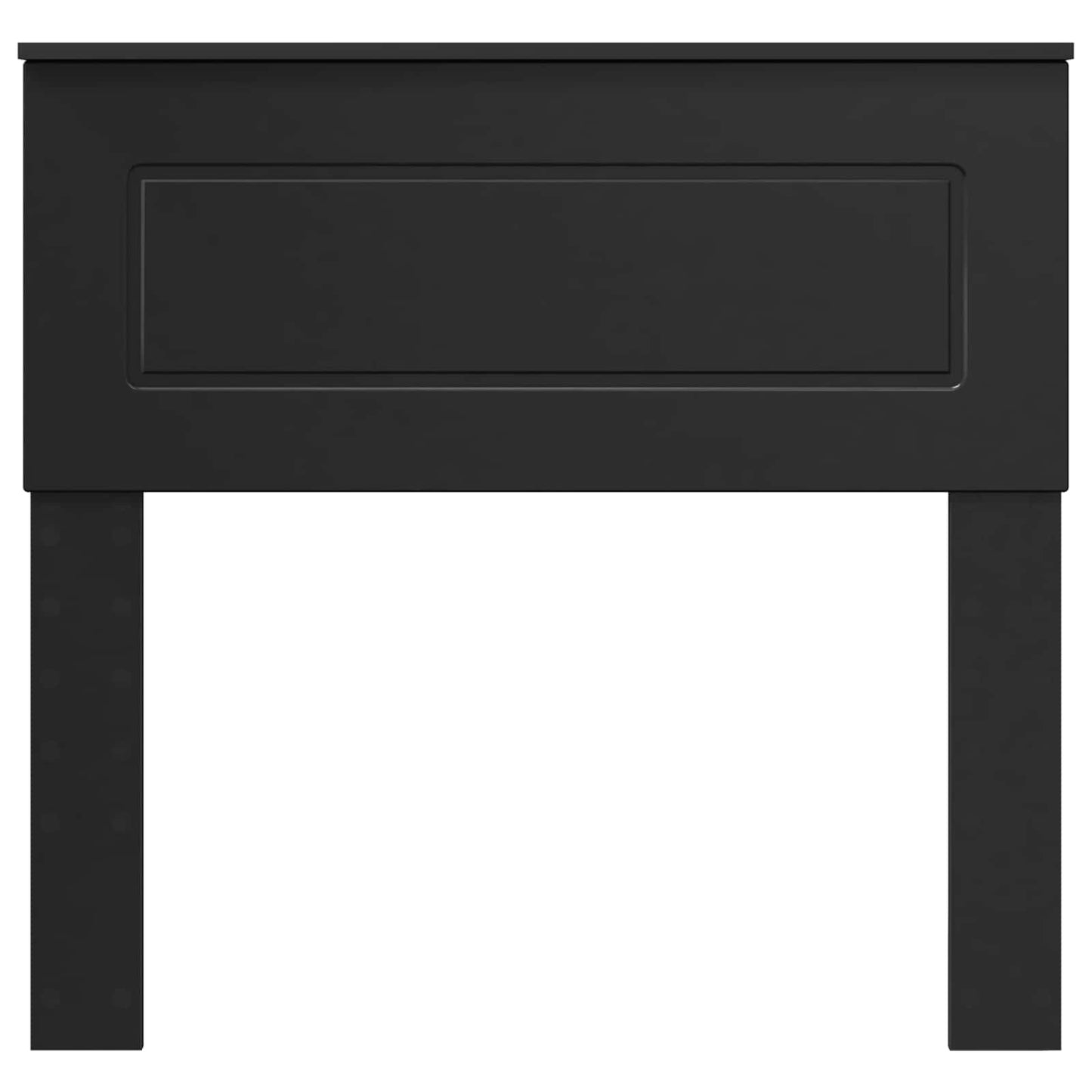 vidaXL Headboard Black Oak Engineered wood