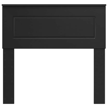 vidaXL Headboard Black Oak Engineered wood
