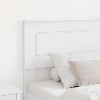vidaXL Headboard White Engineered wood