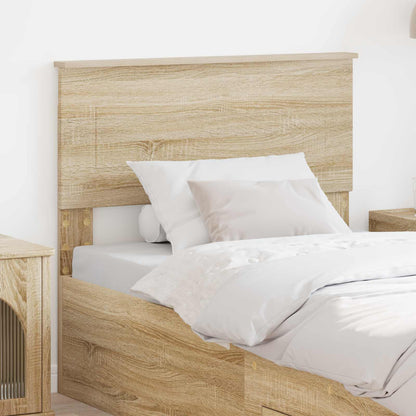vidaXL Headboard Sonoma Oak Engineered wood