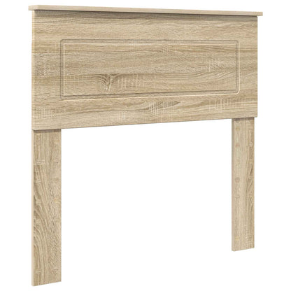 vidaXL Headboard Sonoma Oak Engineered wood
