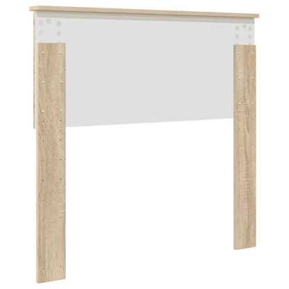 vidaXL Headboard Sonoma Oak Engineered wood