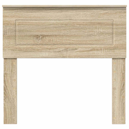 vidaXL Headboard Sonoma Oak Engineered wood