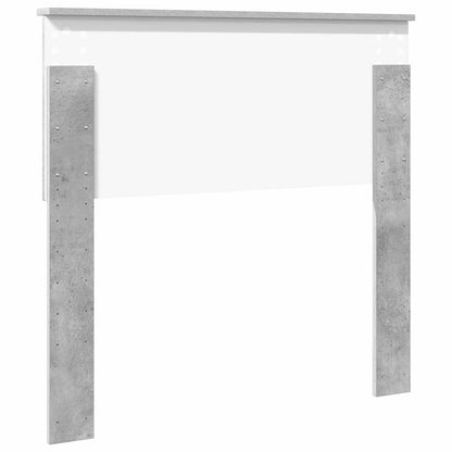 vidaXL Headboard Concrete Grey Engineered wood
