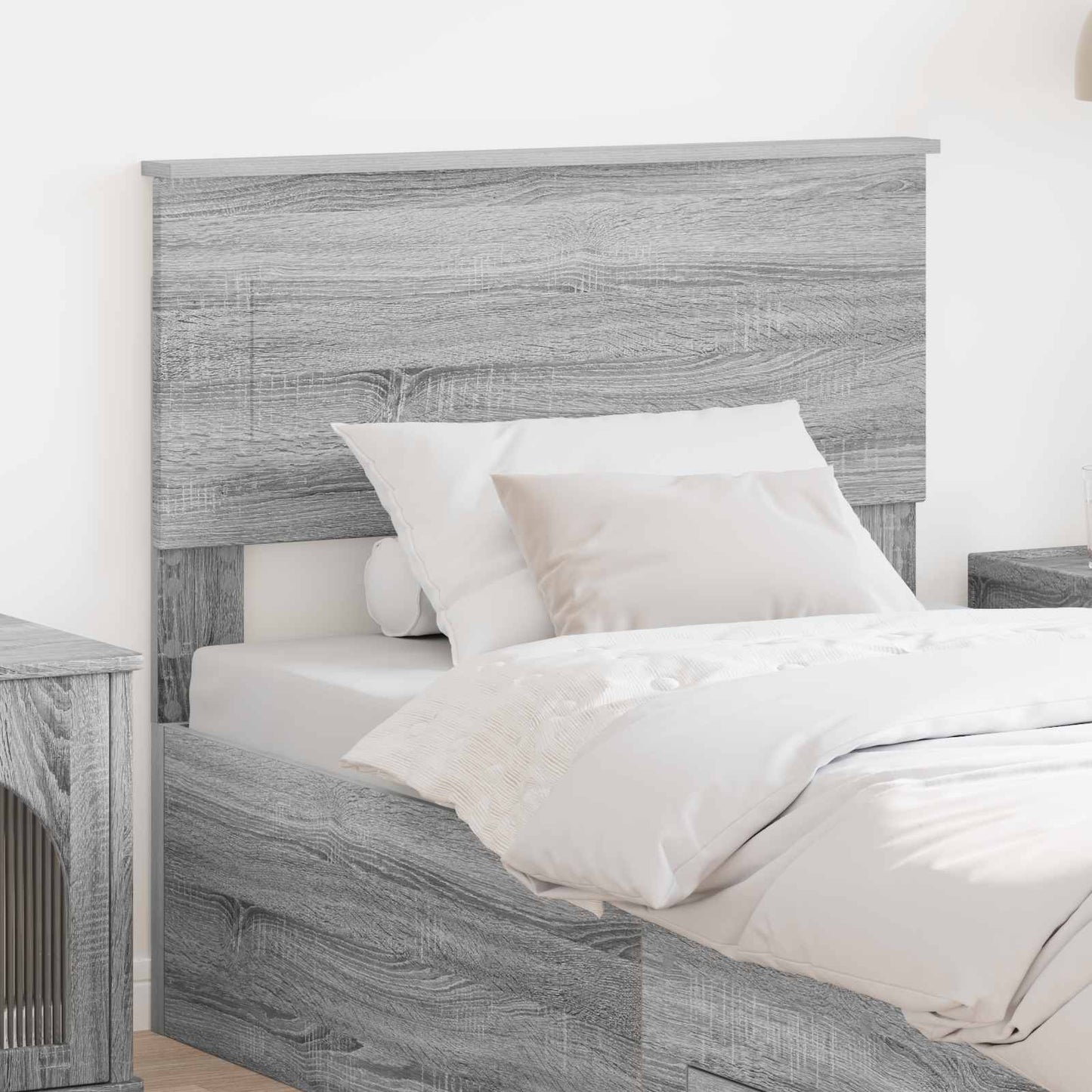 vidaXL Headboard Grey Sonoma Engineered wood