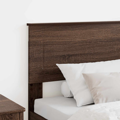 vidaXL Headboard Brown Oak 90 cm Engineered wood