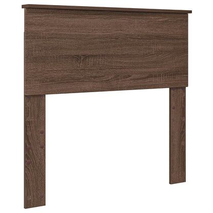 vidaXL Headboard Brown Oak 90 cm Engineered wood