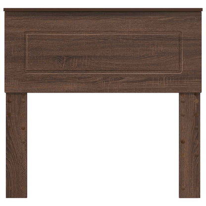 vidaXL Headboard Brown Oak 90 cm Engineered wood