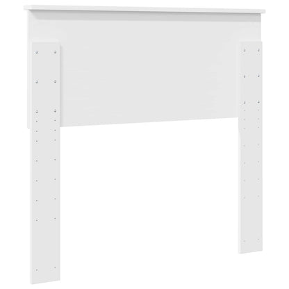vidaXL Headboard White Engineered wood
