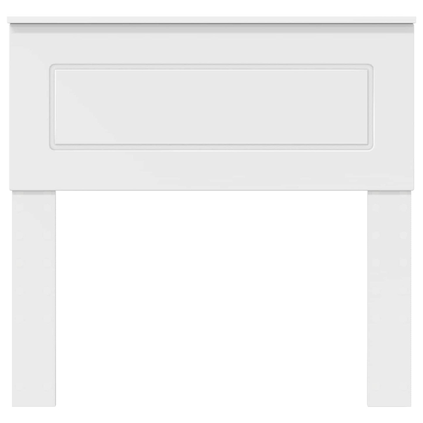 vidaXL Headboard White Engineered wood