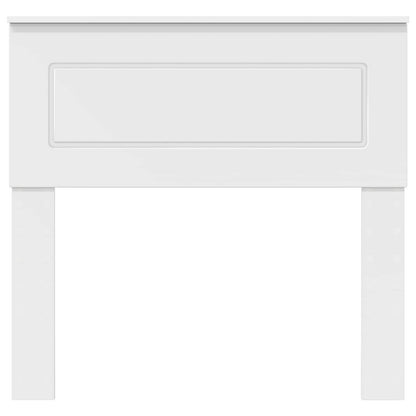 vidaXL Headboard White Engineered wood