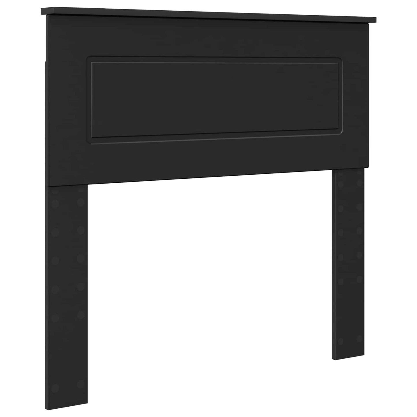 vidaXL Headboard Black Oak Engineered wood