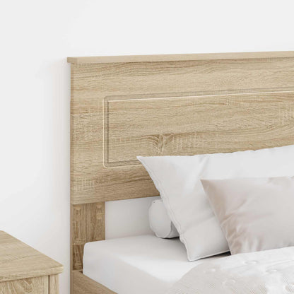 vidaXL Headboard Sonoma Oak Engineered wood