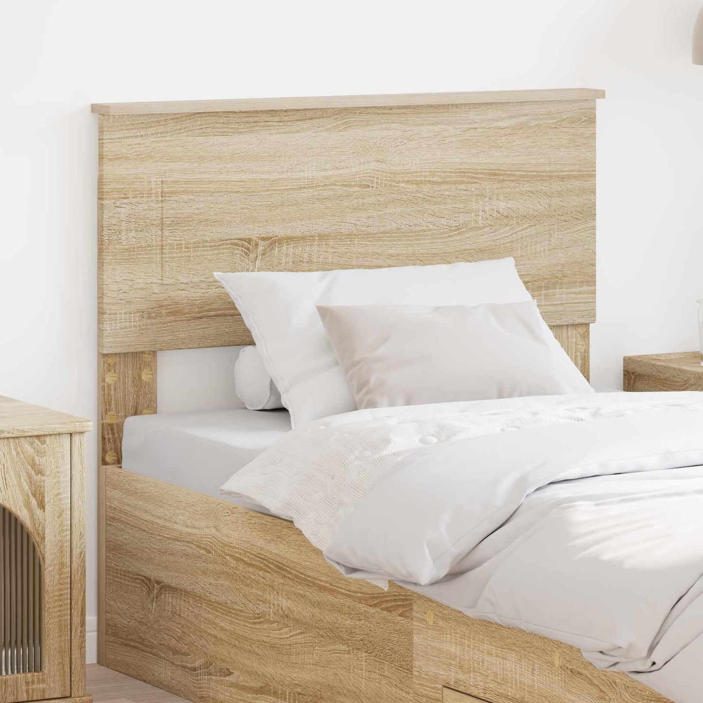 vidaXL Headboard Sonoma Oak Engineered wood