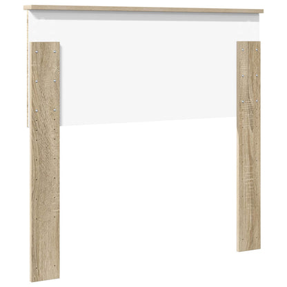 vidaXL Headboard Sonoma Oak Engineered wood