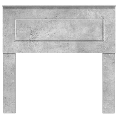 vidaXL Headboard Concrete Grey Engineered wood