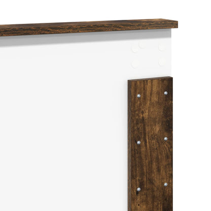 vidaXL Headboard Smoked Oak Engineered wood