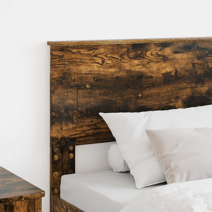 vidaXL Headboard Smoked Oak Engineered wood