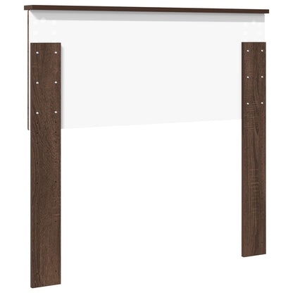 vidaXL Headboard Brown Oak Engineered wood