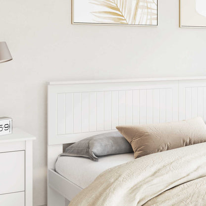 vidaXL Headboard White Engineered wood