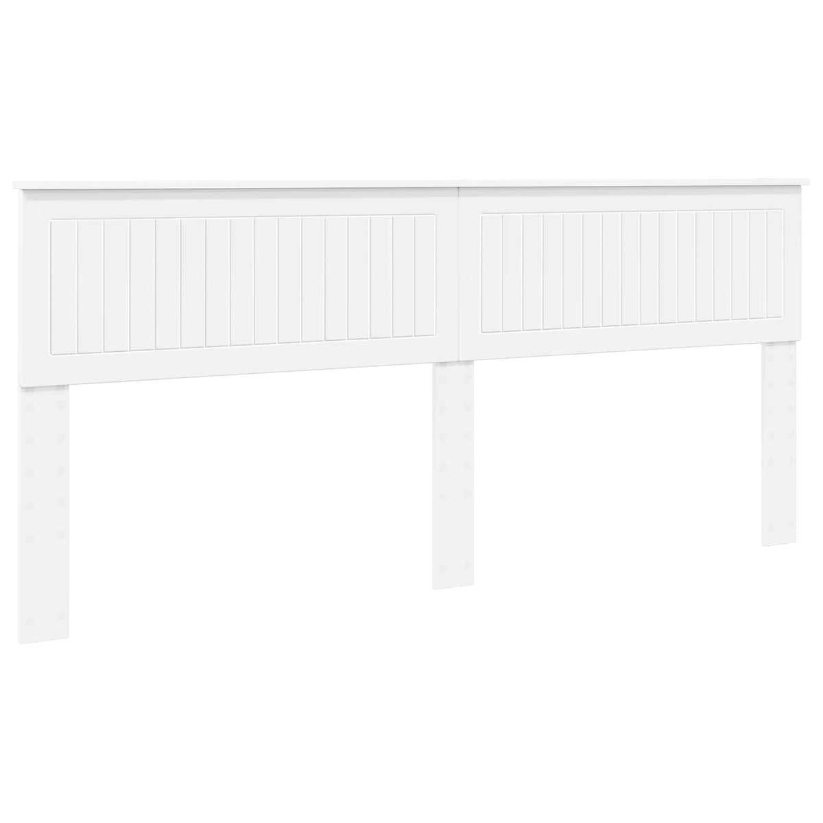 vidaXL Headboard White Engineered wood