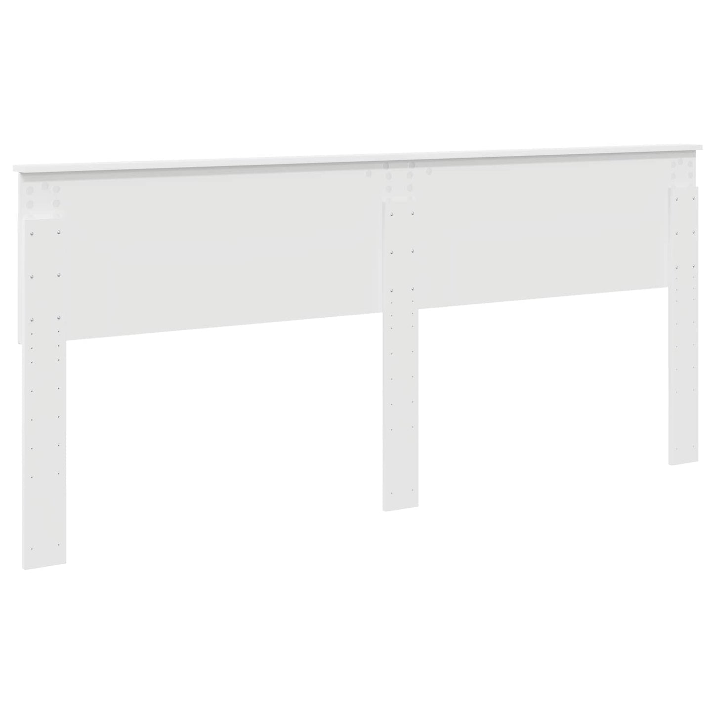 vidaXL Headboard White Engineered wood