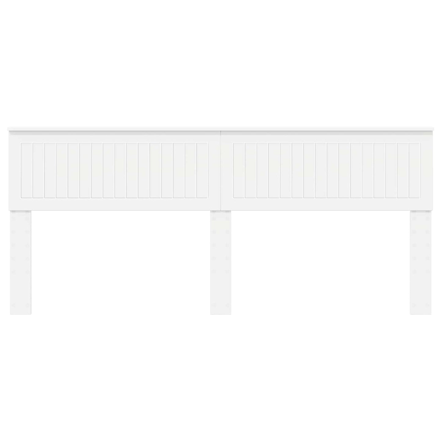 vidaXL Headboard White Engineered wood