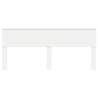 vidaXL Headboard White Engineered wood