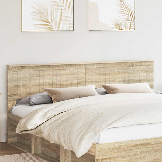 vidaXL Headboard Sonoma Oak Engineered wood