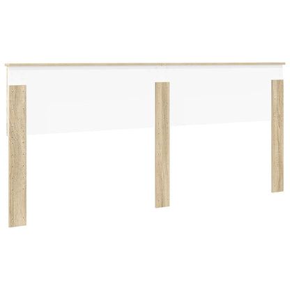 vidaXL Headboard Sonoma Oak Engineered wood