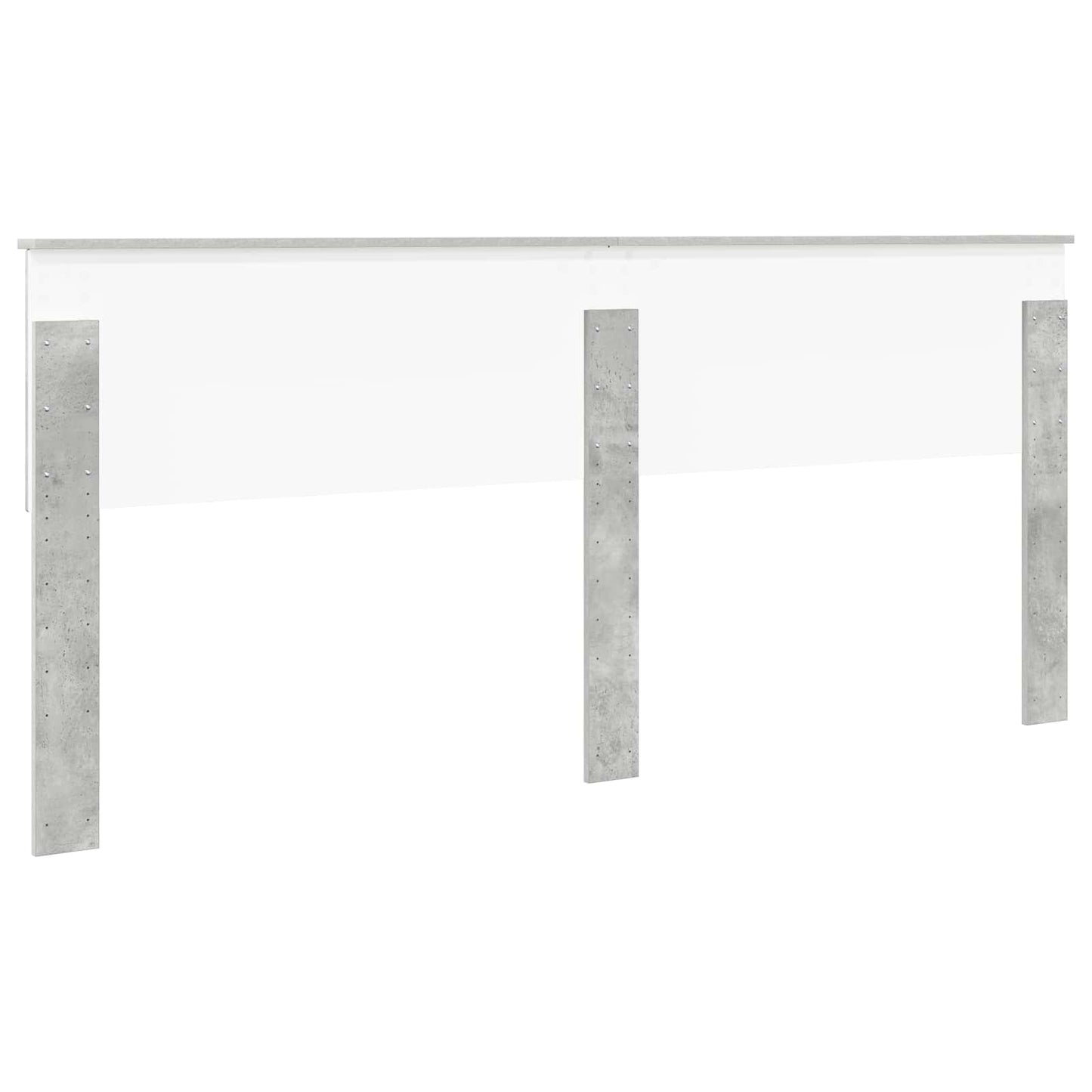 vidaXL Headboard Concrete Grey Engineered wood