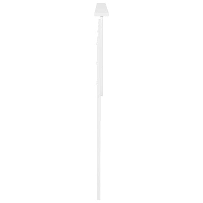 vidaXL Headboard Gloss White Engineered wood