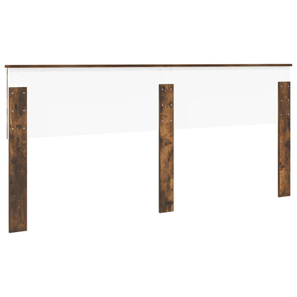 vidaXL Headboard Smoked Oak Engineered wood