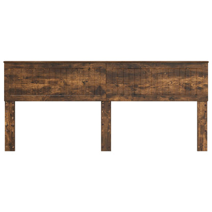 vidaXL Headboard Smoked Oak Engineered wood