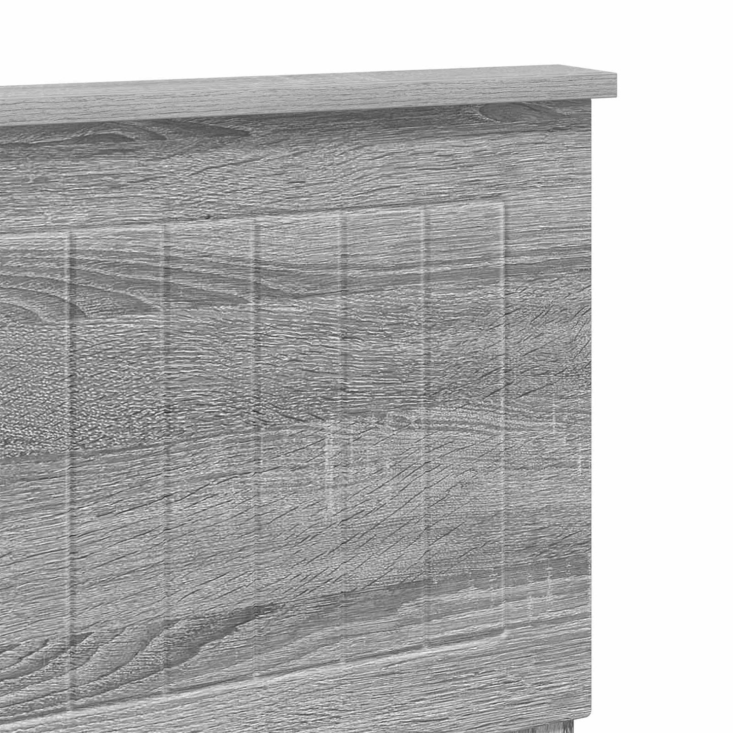 vidaXL Headboard Grey Sonoma Engineered wood