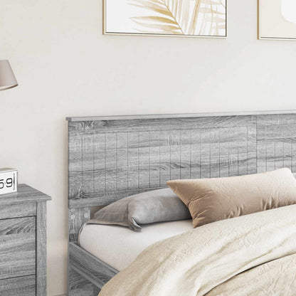 vidaXL Headboard Grey Sonoma Engineered wood