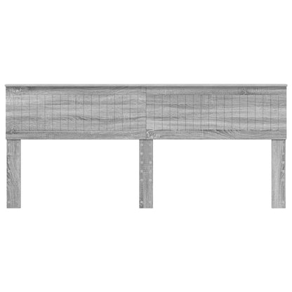 vidaXL Headboard Grey Sonoma Engineered wood