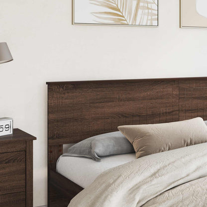 vidaXL Headboard Brown Oak Engineered wood
