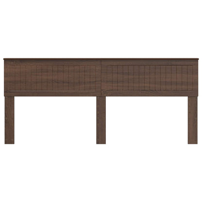 vidaXL Headboard Brown Oak Engineered wood