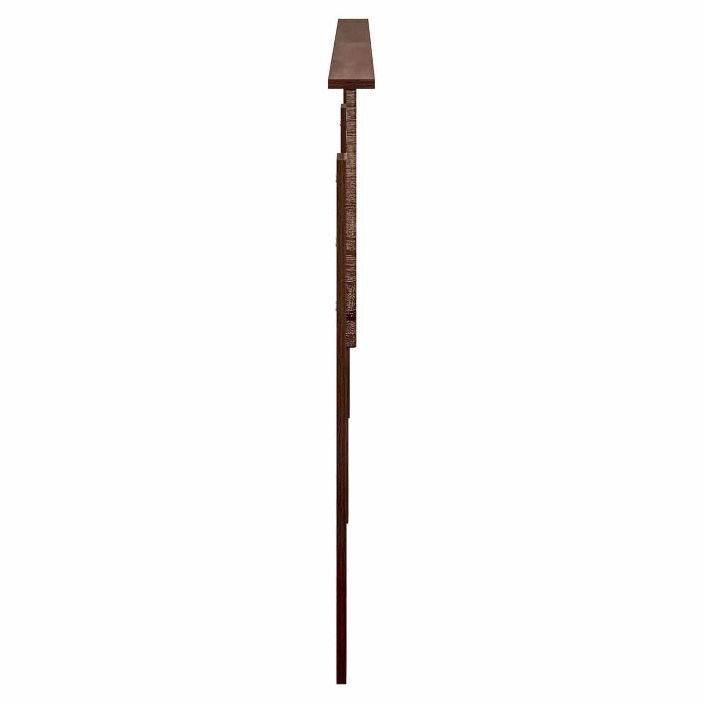 vidaXL Headboard Brown Oak Engineered wood