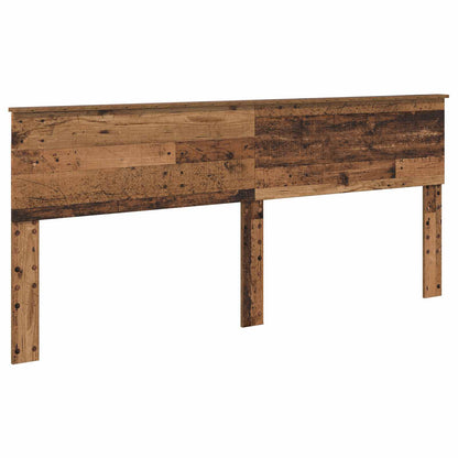 vidaXL Headboard Old Wood Engineered wood