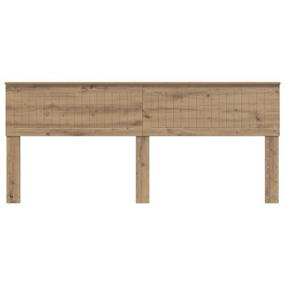 vidaXL Headboard Artisan Oak Engineered wood