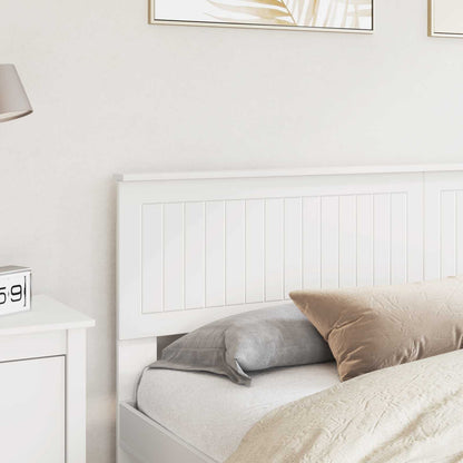 vidaXL Headboard White Engineered wood